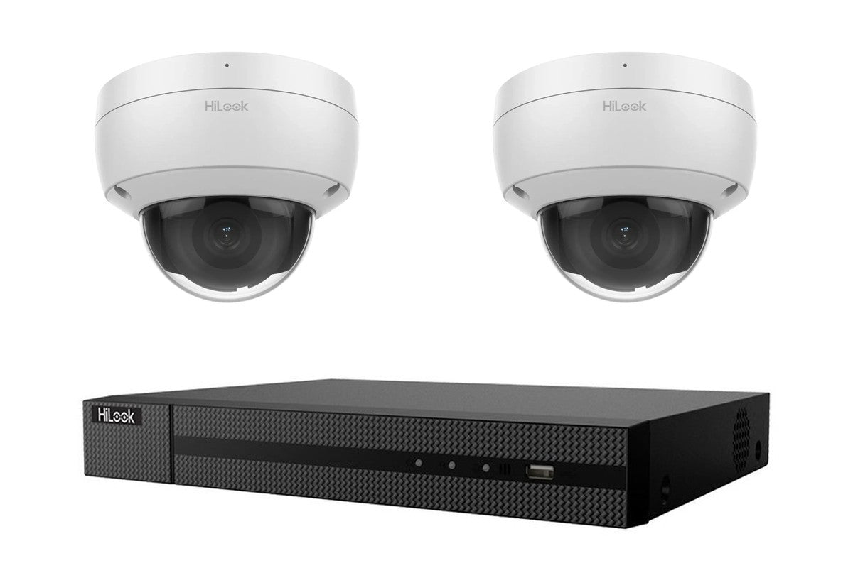 HiLook 6MP Dome 2-Camera Kit | BYO HDD