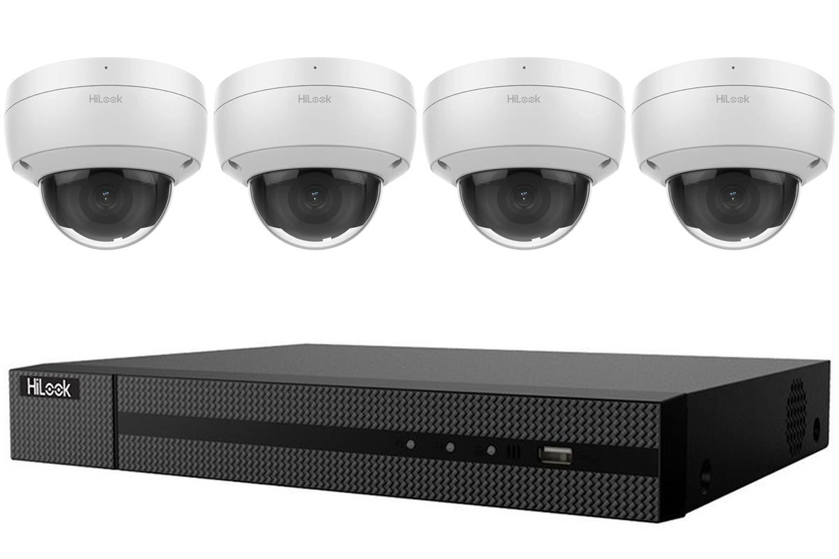 HiLook 6MP Dome 4-Camera Kit | BYO HDD