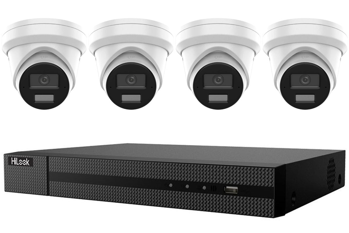 HiLook 6MP Turret 4-Camera Kit | BYO HDD