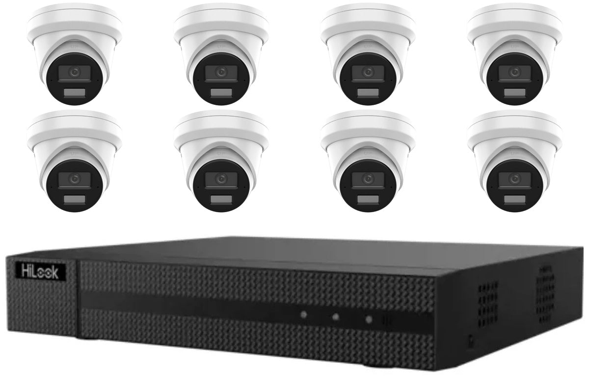 HiLook 6MP Turret 8-Camera Kit | BYO HDD