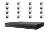 HiLook 8MP 4K Active Deterrence Turret 16-Camera Kit | BYO HDD