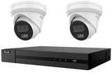 HiLook 8MP 4K Turret 2-Camera Kit | BYO HDD