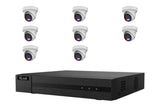 HiLook 8MP 4K Active Deterrence Turret 8-Camera Kit | BYO HDD