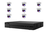 HiLook 8MP 180 Panoramic Turret 8-Camera Kit | BYO HDD