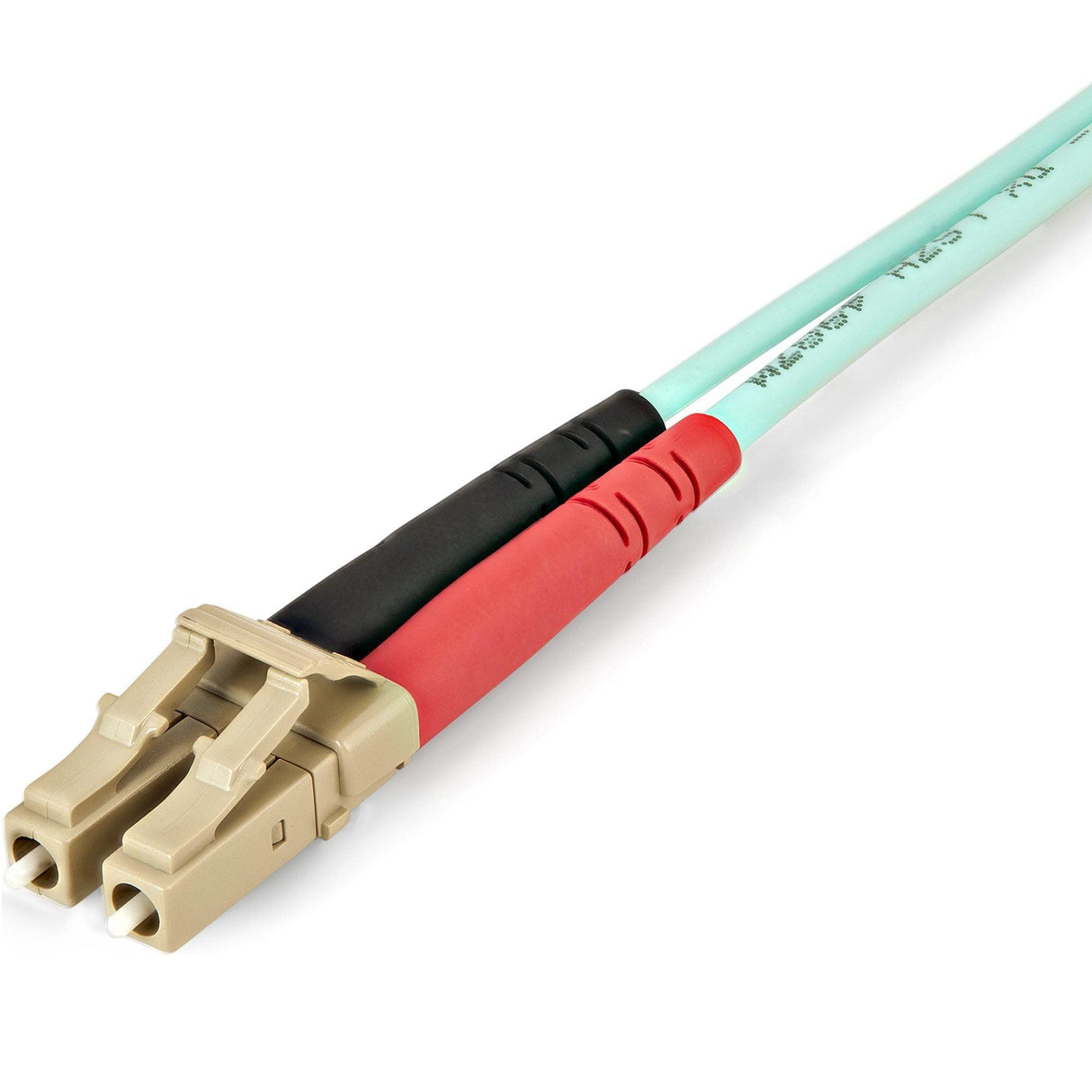 StarTech.com 5m (16.4ft) LC/UPC to LC/UPC OM4 Multimode Fiber Optic Cable, 50/125&micro;m, 100G, Low Insertion Loss, LSZH Fiber Jumper Cord