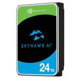 Seagate SkyHawk AI ST24000VE002 24 TB Hard Drive - 3.5" Internal - SATA (SATA/600) - Conventional Magnetic Recording (CMR) Method