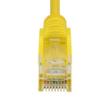 StarTech 7m Yellow Slim CAT6 Ethernet Cable, Snagless RJ45, UTP, LSZH, 28AWG Pure Bare Copper, Slim Network Patch Cord