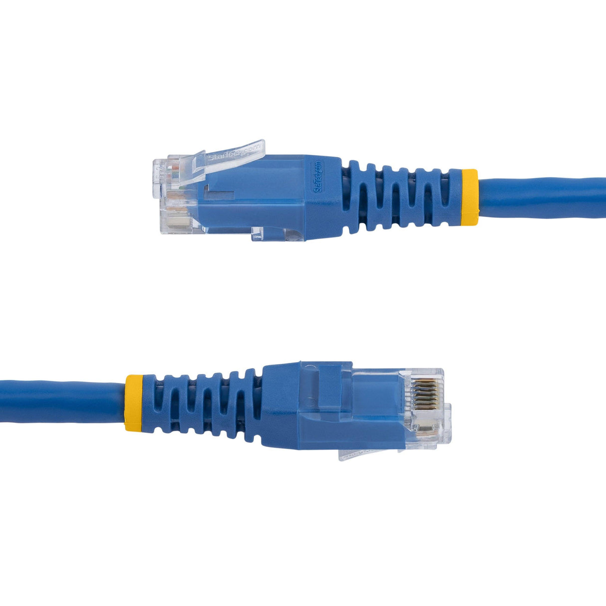 StarTech 1ft CAT6 Ethernet Cable - Blue Molded Gigabit - 100W PoE UTP 250Mhz - Category 6 Patch Cord UL Certified Wiring/TIA
