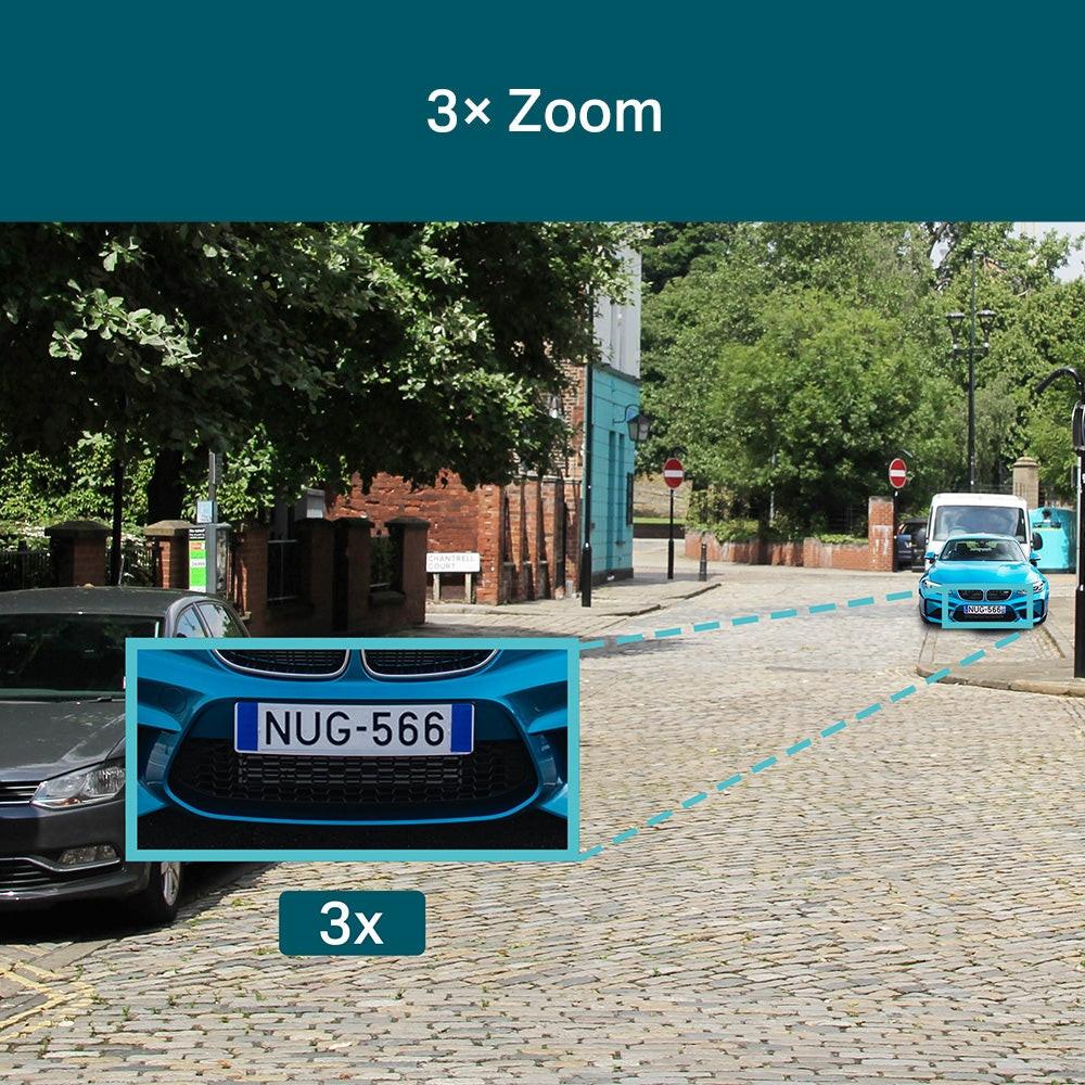 TP-Link VIGI C540V 4 Megapixel Outdoor, Indoor 2K Network Camera - Colour - Black, White