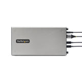 StarTech.com Thunderbolt 3 PCIe Expansion Chassis, Enclosure Box w/Dual PCI-E Slots, External PCIe Slots, 8K/4K Output Via TB3/DP 1.4, TAA