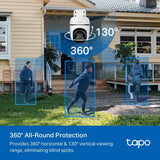 Tapo TC41 Indoor/Outdoor 2K Network Camera - Colour
