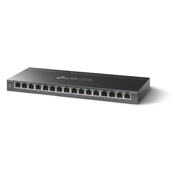 TP-Link TL-SG116P 16 Ports Ethernet Switch - Gigabit Ethernet - 10/100/1000Base-T