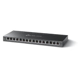 TP-Link TL-SG116P 16 Ports Ethernet Switch - Gigabit Ethernet - 10/100/1000Base-T