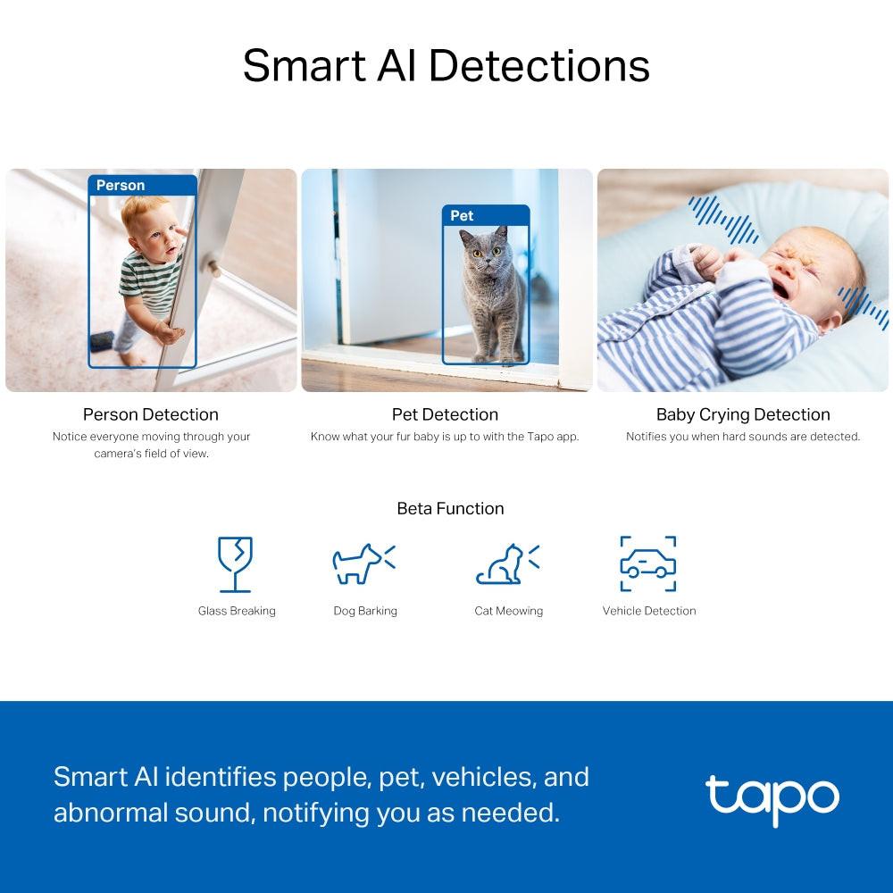 Tapo TC74 5 Megapixel 3K Network Camera - Colour - Bulb