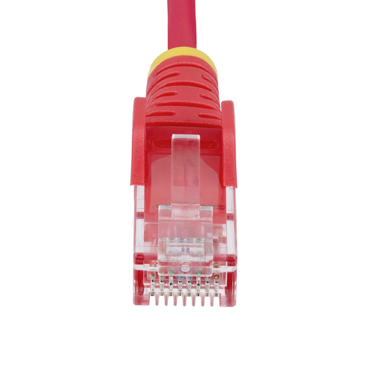 StarTech 3m Red Slim CAT6 Ethernet Cable, Snagless RJ45, UTP, LSZH, 28AWG Pure Bare Copper, Slim Network Patch Cord