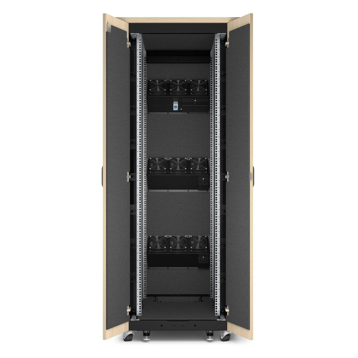 APC by Schneider Electric NetShelter Rack Mount Enclosure for Server - Maple