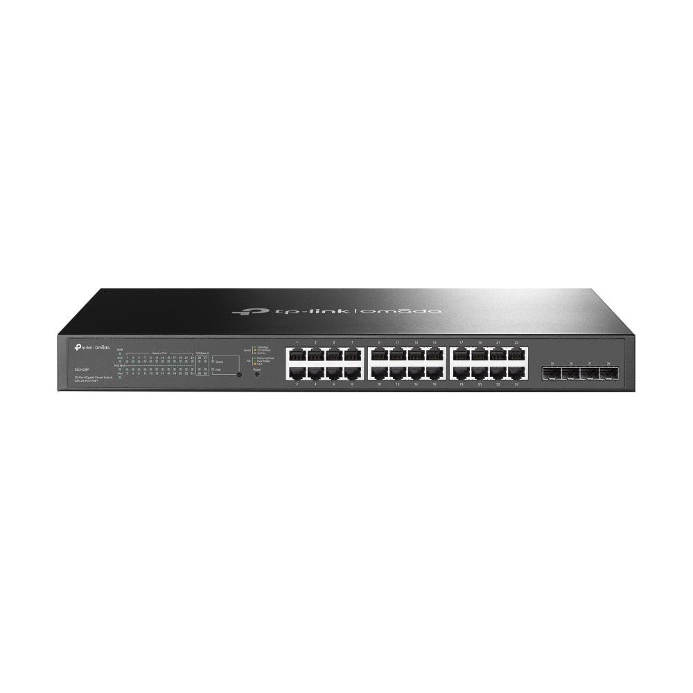 TP-Link JetStream TL-SG2428P 24 Ports Ethernet Switch - Fast Ethernet, Gigabit Ethernet - 10/100/1000Base-T, 1000Base-X
