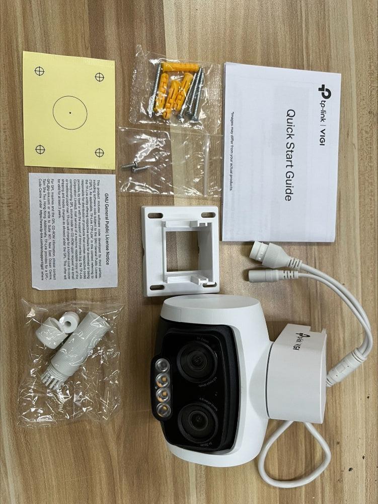 TP-Link VIGI C540V 4 Megapixel Outdoor, Indoor 2K Network Camera - Colour - Black, White