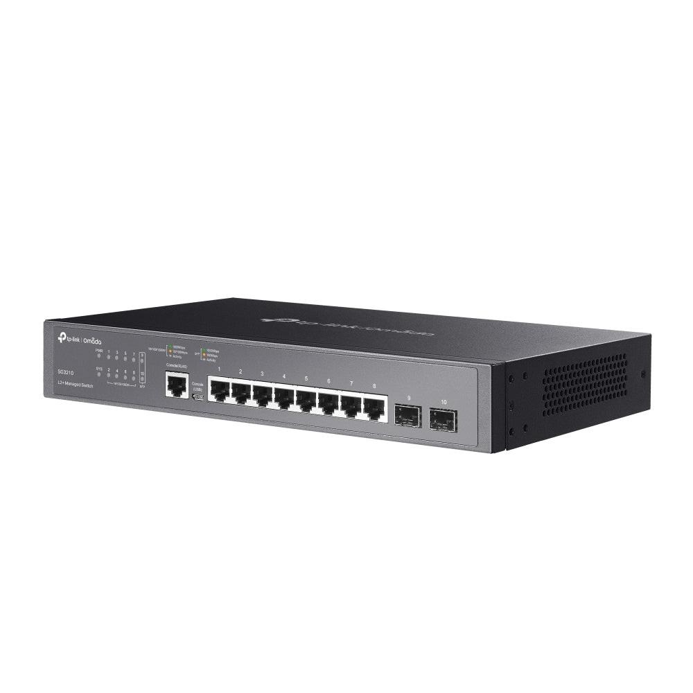 Omada JetStream TL-SG3210 8 Ports Manageable Ethernet Switch - Gigabit Ethernet - 10/100/1000Base-T, 1000Base-X