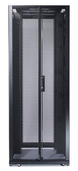 APC by Schneider Electric NetShelter SX 48U Floor Standing Rack Cabinet for Blade Server - 482.60 mm Rack Width - Black - TAA Compliant