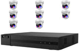 HiLook 8MP 8-Camera 180° Panoramic Kit | 4TB HDD Pre-Installed