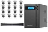 Hikvision 8MP AcuSense 16-Camera Turret Kit | BYO HDD + UPS2000