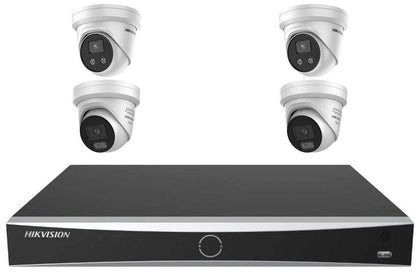 Hikvision Mixed 4-Camera Kit (2x 6MP AcuSense + 2x 6MP ColorVu) | BYO HDD