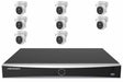 Hikvision 6MP AcuSense Turret 8-Camera Kit