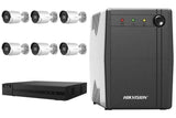 HiLook 6MP Bullet 6-Cam + UPS1000 Kit