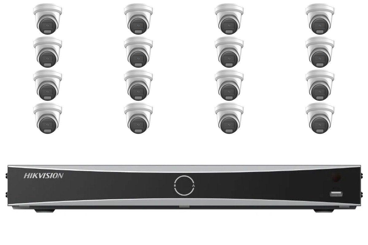 Hikvision 8MP AcuSense 16-Camera Turret Kit | BYO HDD