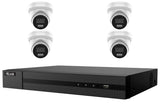 HiLook 6MP 4-Camera Turret Kit